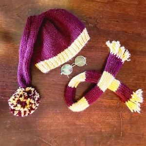 HP 🎉 Harry Potter Baby Sleep Cap & Scarf Set Gift